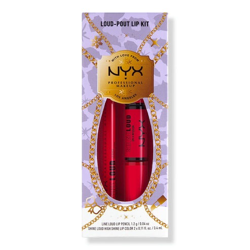 NYX - Loud-Pout Lip Kit – Lip Pencil + Gloss